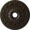 Ekena Millwork Vaduz Ceiling Medallion (Fits Canopies up to 3 1/2"), 23 1/2"OD x 3 1/2"ID x 2 1/8"P, Stone Hearth CM23VASHF - alternate 1